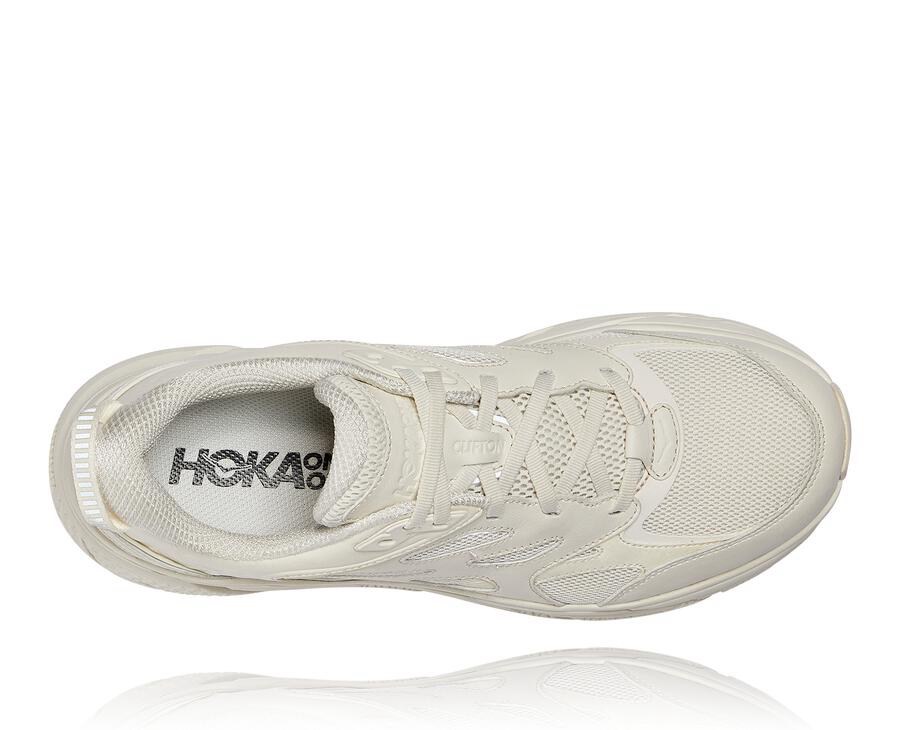 Hoka One One Koşu Ayakkabısı Erkek Beyaz - Clifton L - WN0375496